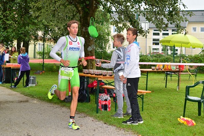 Thomas Steger Sieger des Trumer Triathlon