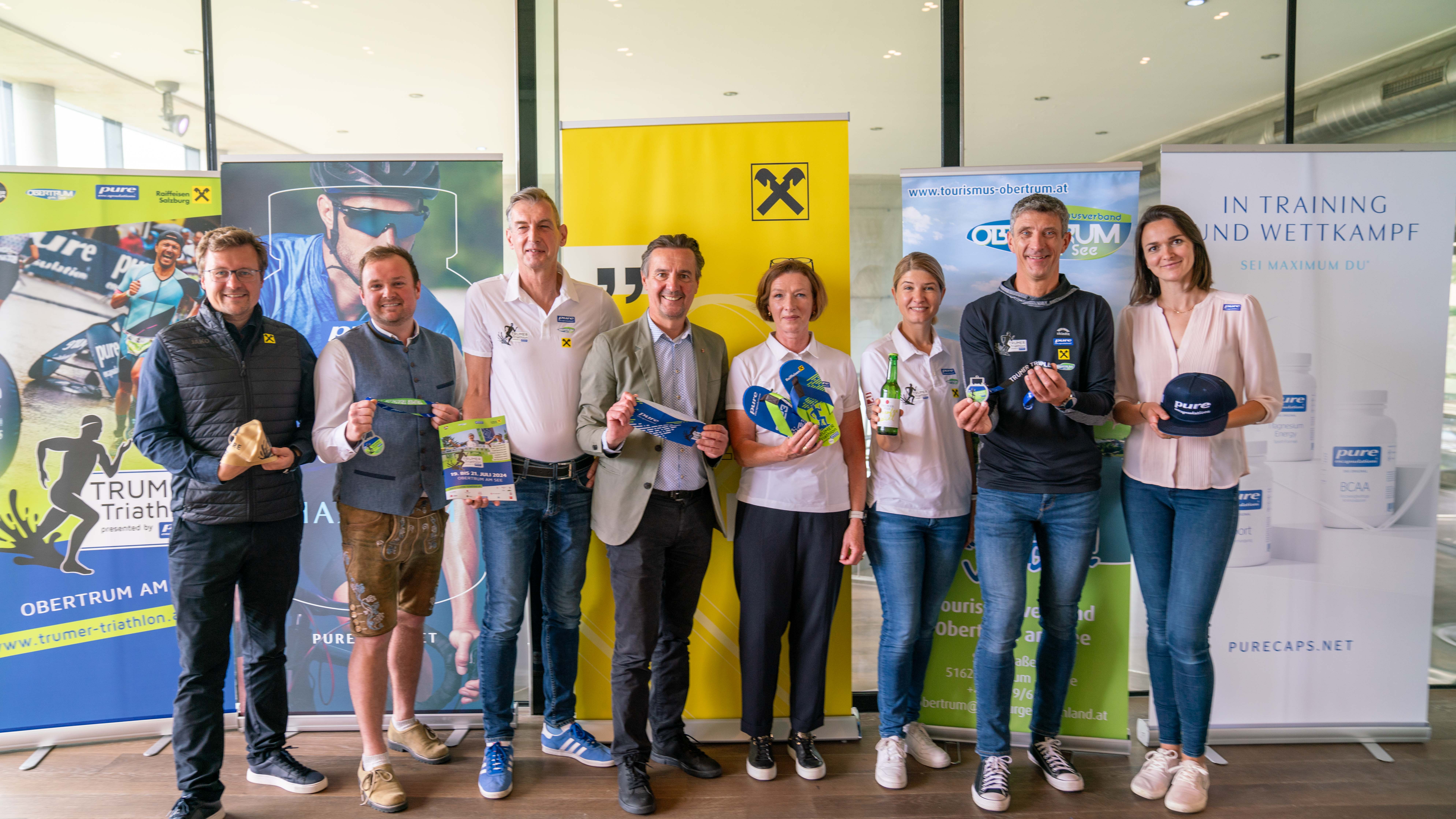 Pressekonferenz Trumer Triathlon 2024