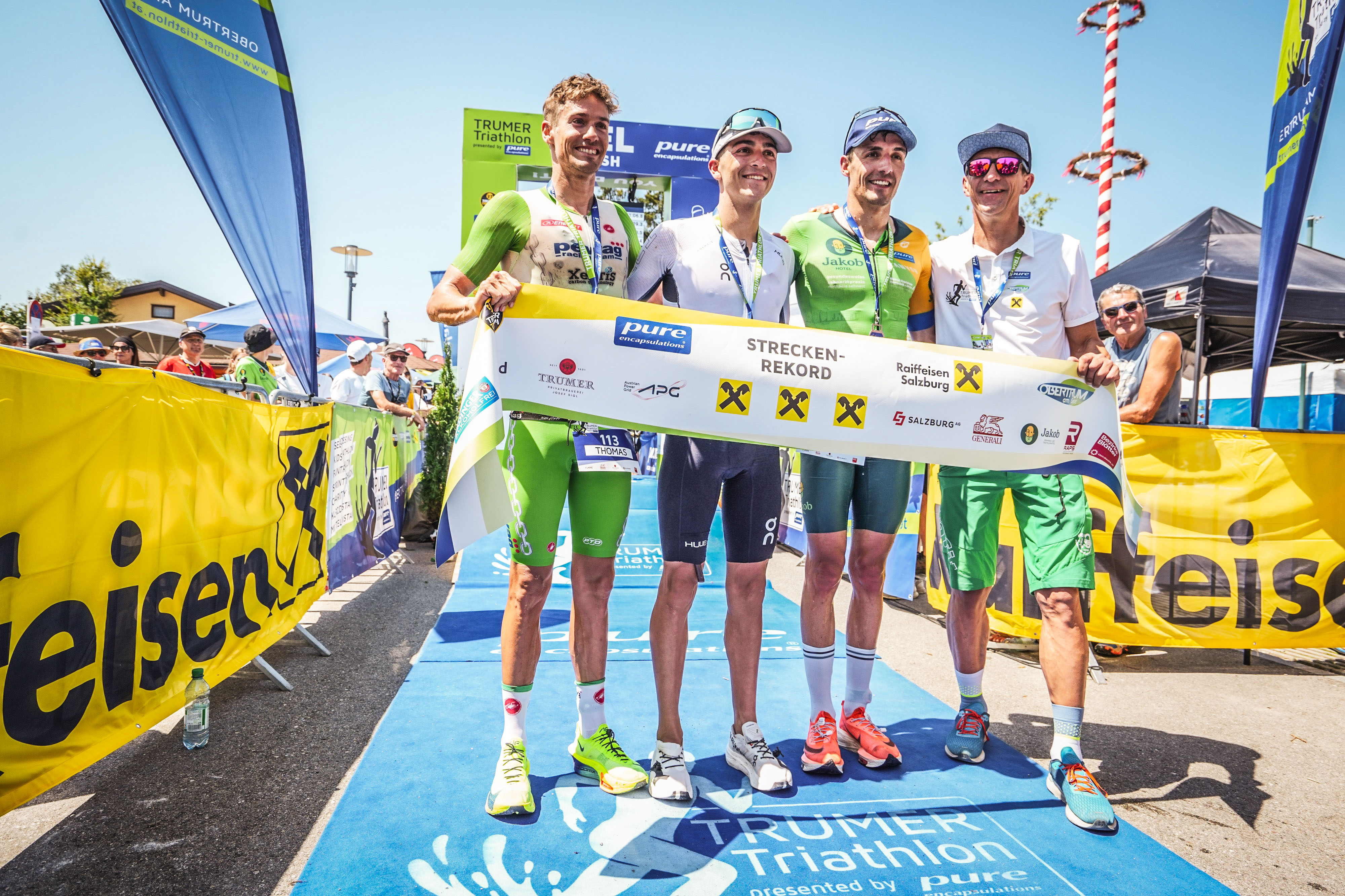 Sieger Mitteldistanz Trumer Triathlon 2024