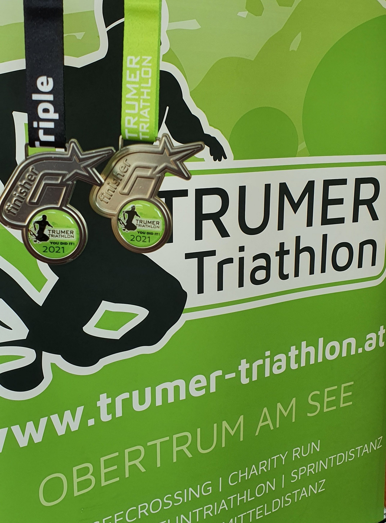 Teilnahme Trumer Triathlon 2021
